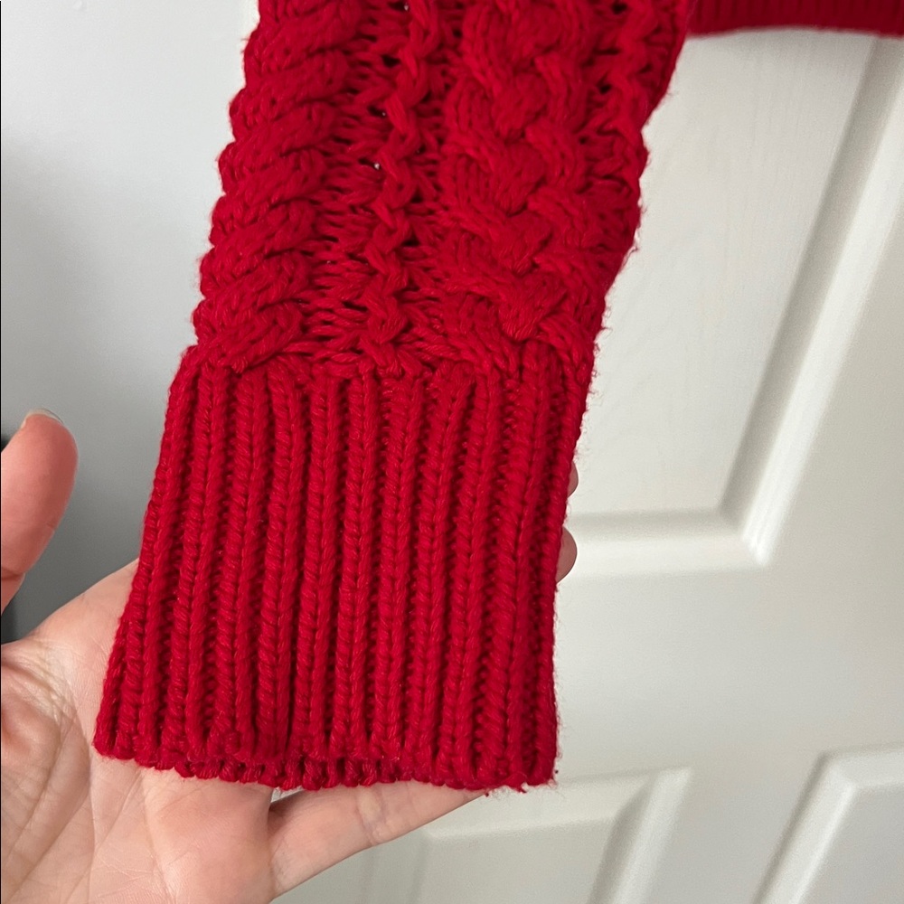 Ralph Lauren Vibrant Red Turtleneck Sweater 60% cotton - Picture 7 of 10